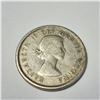 Image 1 : SILVER CANADIAN 25CENT COIN