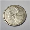 Image 2 : SILVER CANADIAN 25CENT COIN