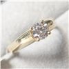 Image 2 : 10K  DIAMOND (0.7CT) RING SIZE 6.5