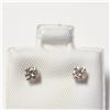 Image 1 : 14K  DIAMOND (0.28CT) EARRINGS