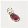 Image 1 : 10K  GENUINE RUBY(1.2CT) PENDANT