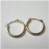 Image 1 : 14K  0.67G SMALL HOOP EARRINGS