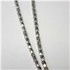 Image 2 : SILVER 20" NECKLACE
