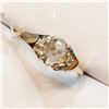 Image 2 : 10K  COLOR CHANGING ZULTANITE(0.95CT) DIAMONDS(0.02CT) RING SIZE 7.5