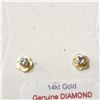 Image 1 : 14K  DIAMOND(0.072CT) EARRINGS