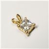 Image 2 : 10K  CZ PENDANT