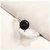Image 2 : SILVER SAPPHIRE RING SIZE 6