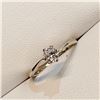 Image 2 : SILVER CZ RING SIZE 5