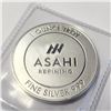 Image 1 : *TAX EXEMPT* FINE SILVER ASAHI 1 OZ  COIN