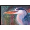 Image 2 : "Heron Head" Acrylic on Canvas Jennifer Bowman