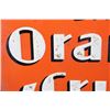 Image 13 : C. 1929-1938 Orange Crush Embossed Tin Sign