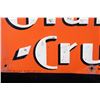 Image 15 : C. 1929-1938 Orange Crush Embossed Tin Sign