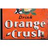 Image 4 : C. 1929-1938 Orange Crush Embossed Tin Sign