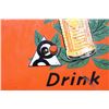 Image 5 : C. 1929-1938 Orange Crush Embossed Tin Sign