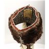Image 31 : 19th C. Northern Arapaho Turban w/ Concho Drop