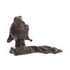 Image 10 : Signed Marvin Morin Bronze & Burl Sculpture c.1990