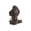 Image 14 : Signed Marvin Morin Bronze & Burl Sculpture c.1990