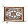 Image 1 : Navajo Bisti Trading Post Hand Woven Sampler Rug