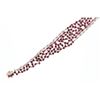 Image 2 : Mesh Ruby Diamond & 18k Yellow Gold Bracelet