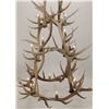 Image 2 : Monumental Elk Antler Layered Chandelier c. 20th C