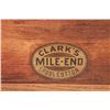 Image 7 : 19th C. Clarke's Mile-End Oak Spool Cabinet