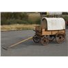 Image 11 : C. 1880 Covered Oak Wagon Fully Restored