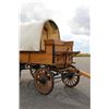 Image 17 : C. 1880 Covered Oak Wagon Fully Restored