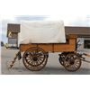 Image 18 : C. 1880 Covered Oak Wagon Fully Restored