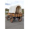 Image 35 : C. 1880 Covered Oak Wagon Fully Restored