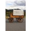 Image 41 : C. 1880 Covered Oak Wagon Fully Restored