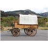 Image 4 : C. 1880 Covered Oak Wagon Fully Restored