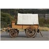 Image 5 : C. 1880 Covered Oak Wagon Fully Restored