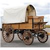 Image 67 : C. 1880 Covered Oak Wagon Fully Restored