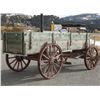 Image 6 : C. 1800's Box Farm or Freight Wagon