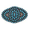 Image 1 : Old Pawn Navajo Petit Point Pendant Brooch c. 1950