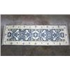 Image 1 : Oushak Persian Hand Knotted Wool Runner Rug 1930's