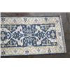 Image 6 : Oushak Persian Hand Knotted Wool Runner Rug 1930's