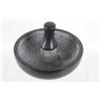 Image 7 : Large Granite Stone Mortar and Pestle Set