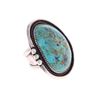 Image 8 : Vintage Pawn Navajo Large Ring Royston Turquoise