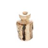 Image 2 : Turned Maple Burl Wood Rustic Farm Decorative Vase