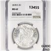 Image 1 : 1878-S Morgan Silver Dollar NGC-MS62