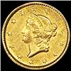 Image 1 : 1853 Rare Gold Dollar CLOSELY UNCIRCULATED