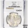 Image 1 : 1922-D Silver Peace Dollar NGC-MS65