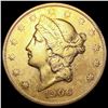 Image 1 : 1906-S $20 Gold Double Eagle CLOSELY UNCIRCULATED