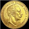 Image 1 : 1900 Germany Gold 20 Marks UNCIRCULATED