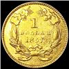 Image 2 : 1857 Rare Gold Dollar UNCIRCULATED