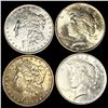 Image 1 : (4) Misc Silver Dollars