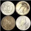 Image 2 : (4) Misc Silver Dollars
