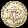 Image 1 : 1852 Silver Three Cent UNCIRCULATED