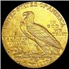Image 2 : 1909 $2.50 Gold Quarter Eagle CLOSELY